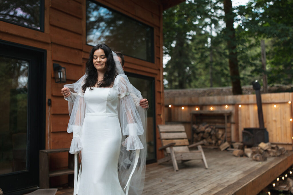 bride dancing